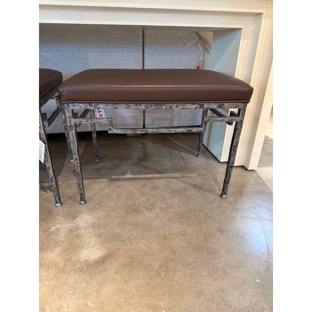 Bring refined style and everyday comfort to your home with the Jessica Charles Destin Ottoman, showcased in a rich Fenway...