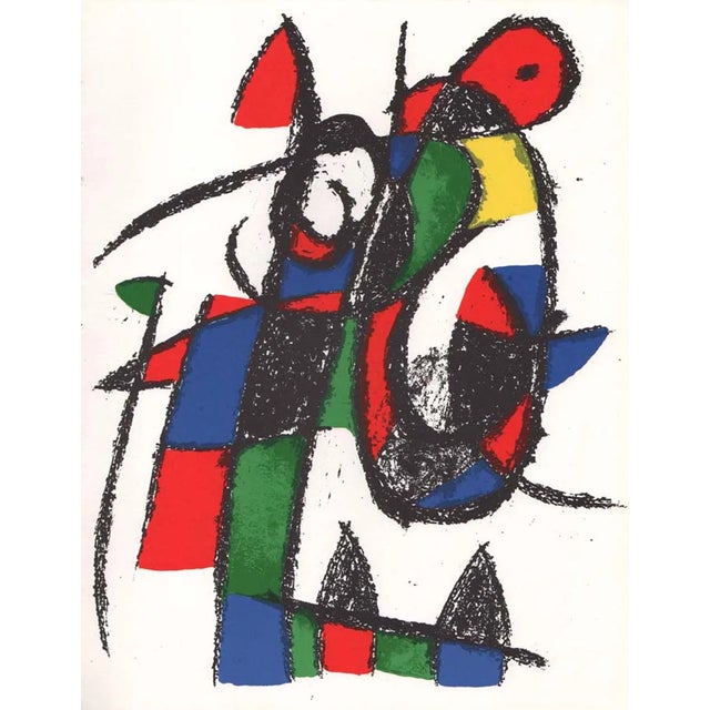 Artist: Joan Miro Country: Spain Title: Untitled V2-2 Medium: Original Lithograph Marks: Not signed, not numbered Size:...