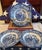 Ceramic 1970s Liberty Blue “Old North Church” Serving Bowls | English Ironstone Americana Collection - Set of 3 For Sale - Image 7 of 9