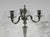 Metal Silver Bronze Candleholders, Late 19th Century, Set of 2 For Sale - Image 7 of 18