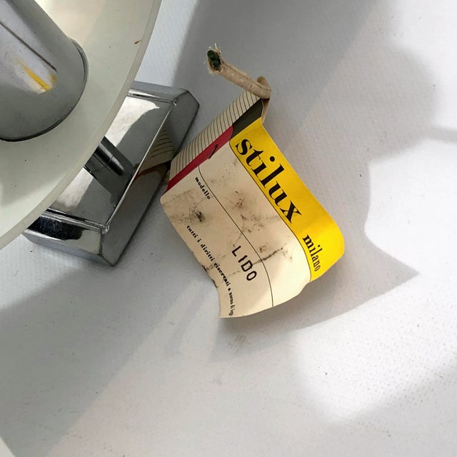 Large Model Lido Sconces from Stilux Milano, 1960s, Set of 2 For Sale - Image 9 of 13