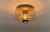 Petite cute donut glass lamp, germany 1960s dimensions height: 4.72 in. (12 cm) diameter: 7.87 in. (20 cm) the fixture...
