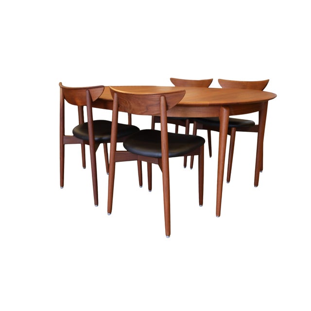 Round Teak Dining Table with Two Extension Leaves from Svend Aage Madsen, 1960s For Sale - Image 6 of 18