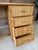 Vintage Coastal Organic Modern Rattan Floating Writing Desk For Sale - Image 9 of 12