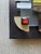 Postmodern Mixed Media Studio Glass Mirror Asymmetrical Memphis Style Geometric Brutalist Wall Sculpture For Sale - Image 17 of 18