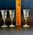 1950s 1950s Mid-Century Modern Etched Cordial Glasses - Set of 3 For Sale - Image 5 of 5