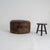 Brown Vintage Leather Patchwork Ottoman, 1960s For Sale - Image 8 of 15