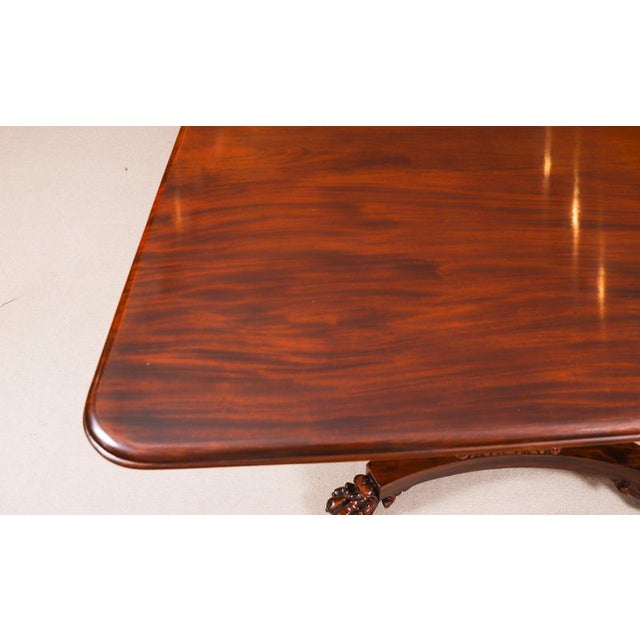 Antique 19th Century George IV Regency Twin Pedestal Dining Table For Sale - Image 11 of 18