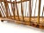 1960s Mid Century Italian Burnt Tortoise Bamboo Magazine Rack For Sale - Image 9 of 12