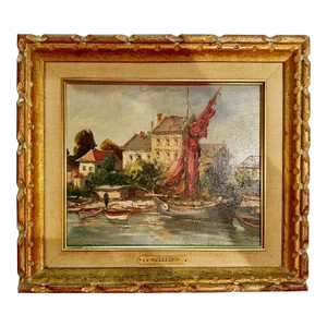 1940s Continental Painting
