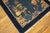 Small Antique Early 20th Century Blue Vase Floral Chinese Art Deco Carpet Rug For Sale - Image 4 of 9