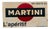 Vintage Martini Lapéritif Advertising Sign, 1973 For Sale