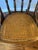 Late 19th Century Antique Victorian Spindle Back Rocking Chair With Woven Cane Seat, Circa 1880–1900 For Sale - Image 5 of 12