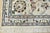Fine Nain Rug 7’10” X 10’2” Ivory Wool Traditional Hand-Knotted Carpet For Sale - Image 12 of 15