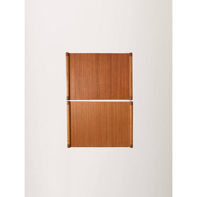 Vintage Scandinavian Bedside Tables with Drawer and Magazine Rack, 1960s, Set of 2 For Sale - Image 9 of 10