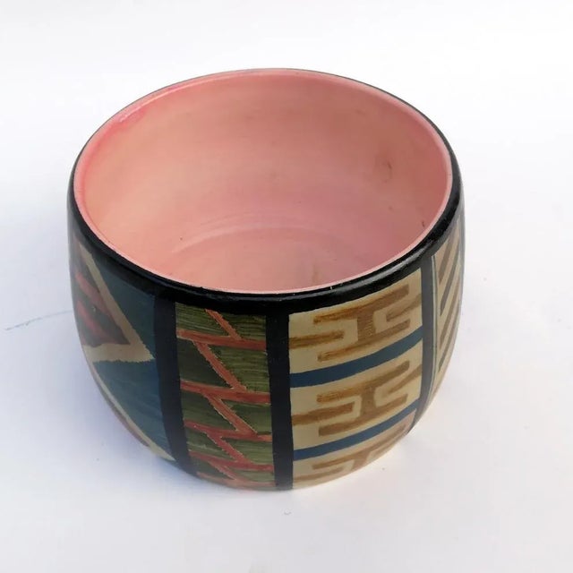 Modern Vintage Ceramic Bowl from Lenci SR, 1940s For Sale - Image 3 of 9