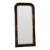 Antique French Louis Philippe Full Length Mirror – Black and Gold, Late 19th Century For Sale