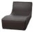 Brown Leather Chaise Longue from Viccarbe, Spain For Sale