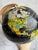 French Vintage School Globe – Black Ocean Model This striking vintage school globe, featuring black oceans and French...