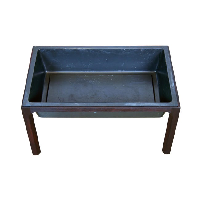 1960s Kai Kristiansen Planter With Rosewood Frame For Sale In New York - Image 6 of 11