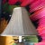 1970s Brass Footed Table Lamp With Shade For Sale In Atlanta - Image 6 of 10