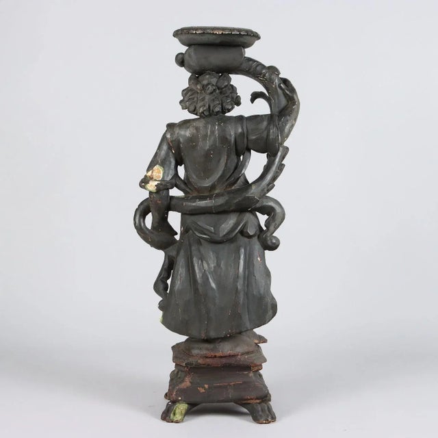Early 18th Century Sculpture of Angel For Sale - Image 9 of 11