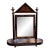 1950s Tole Dressing Mirror For Sale