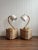 In the style of Adrien Audoux and Frida Minet, this pair of vintage rope lamps brings warmth, texture, and ease to any...