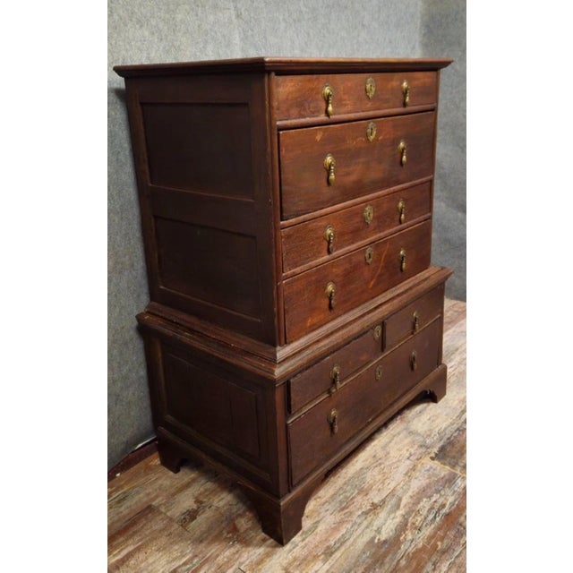 Antique Solid Wood Chest of Drawers/Chest of Drawers, 19th Century An elegant tall chest of drawers, also known as a...