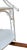 White Large White Faux Bamboo Tole Metal Chinoiserie Pagoda Lantern & Centerpiece, 20" For Sale - Image 8 of 10