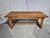 Brown Golden Oak Plank Farmhouse Refectory Dining Table, 1920 For Sale - Image 8 of 8