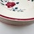 Ceramic Soup Plates with Les Roses Pattern from Badonviller, 1950s, Set of 9 For Sale - Image 7 of 9