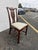 Late 20th Century Set of 8 Solid Mahogany Straight Leg Chippendale Style Dining Chairs For Sale - Image 13 of 16
