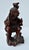 Vintage Chinese Hand Carved Rosewood Figurine of Wise Man For Sale - Image 12 of 13