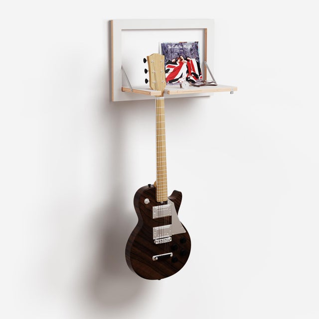 Wood 60×40-1 Fläpps Gitrarrhäng Guitar Rack from Ambivalenz For Sale - Image 7 of 12