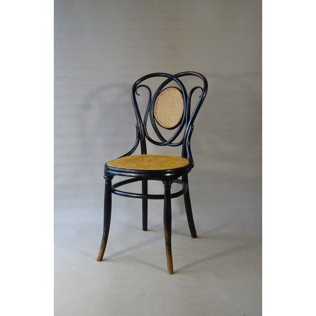 Wood Art Nouveau No. 22 Chair from Chevallier Fiume, 1885 For Sale - Image 7 of 18