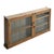 Wood Wall Display Case with Patinated Bottom For Sale - Image 3 of 8