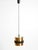 Original 1960s Space Age Pendant Lamp by Doria, Made of Copper-Anodized Aluminum and Black and White Lacquered Metal from Doria Leuchten For Sale - Image 6 of 18