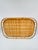 Mid-Century Modern 1970s Woven Bamboo and Rattan Gallery Trays - Set of 12 For Sale - Image 3 of 13