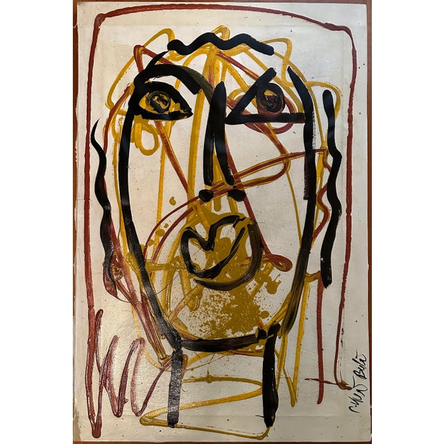 Abstract Peter Keil Original Painting, Berlin - Junge Wilde Collection For Sale - Image 3 of 4