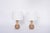 Beige Mid-Century Modern Danish Model 3038 Ceramic Table Lamps by Soholm from Søholm, 1960s, Set of 2 For Sale - Image 8 of 12