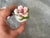 Pink Vintage Porcelain Flower Salt and Pepper Shakers, a Pair For Sale - Image 8 of 11