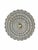 Mid-Century Modern Vintage Art Deco Style Clear Glass Flush Mount Ceiling Light Shade For Sale - Image 3 of 6