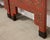 Chinese Export Four Panel Red Lacquered Chinoiserie Gilt Screen For Sale - Image 17 of 18
