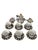 Late 19th Century Porcelain Coffee Service from Mouvements Modernes & Sévres / Cité de la Céramique, 1890s For Sale - Image 4 of 17