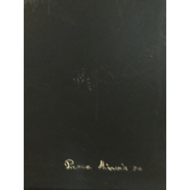 Painting by Pietro Minoia, 1970s For Sale - Image 6 of 10