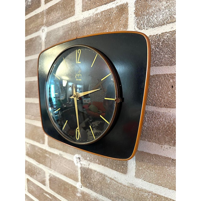 Wall Clock from Jaz Électrique, France, 1960s For Sale - Image 4 of 6