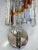 Pair of Clear & Amber Murano Glass Sconces, C. 1960's For Sale - Image 4 of 6