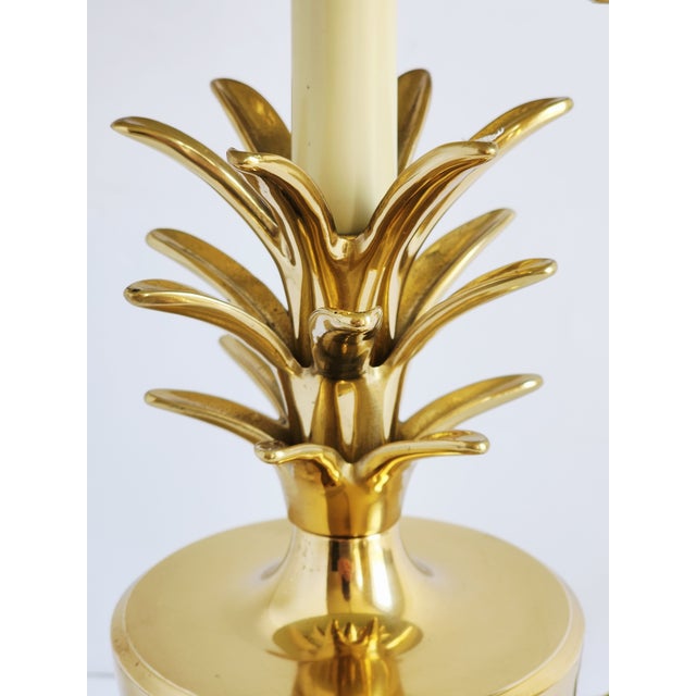 Vintage Frederick Cooper Style Pineapple Form Table Lamp For Sale - Image 9 of 17