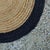Handwoven Natural Jute Door Mat With Black Border For Sale - Image 6 of 8